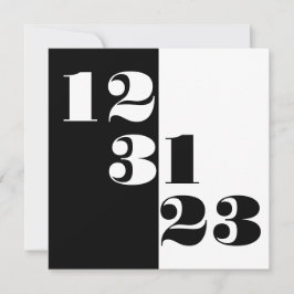 Reserve A Data Casamento de Ano Novo 123123