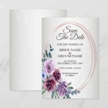 Casamento de Aquarela Geométrica Floral Vermelha R