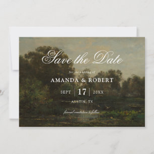 Reserve A Data Casamento de Arte Fina Romântica e Elegante