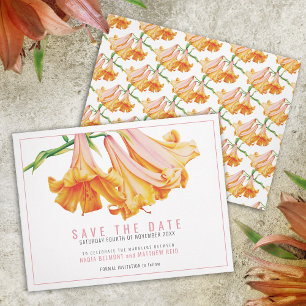 Reserve A Data Casamento de arte floral de lírio laranja