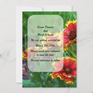 Reserve A Data Casamento de Arte Floral de Orange Daisy