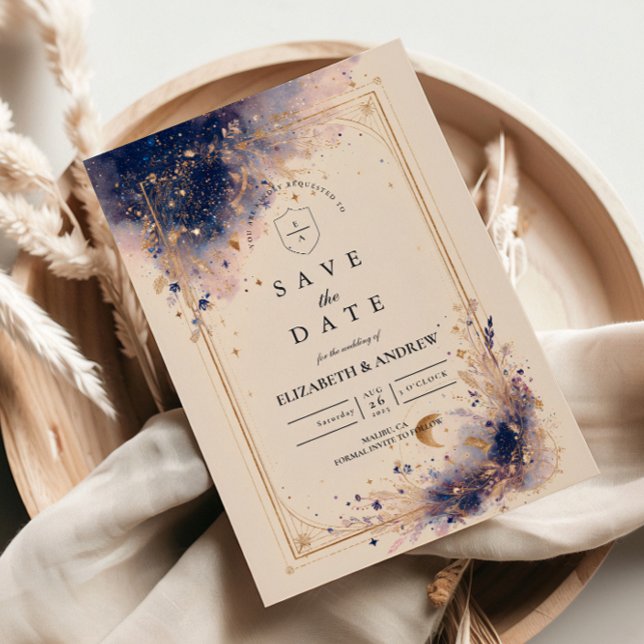 Reserve A Data Casamento de Astrologia Sombria (Criador carregado)