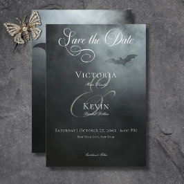 Reserve A Data Casamento de Bat e Nevoeiro da Meia-Noite Escura