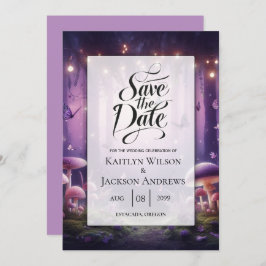 Reserve A Data Casamento de Borboletas Roxas e Céus Ingleses