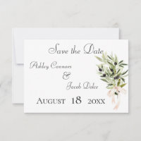 Casamento de Buquês de Branch de Oliva