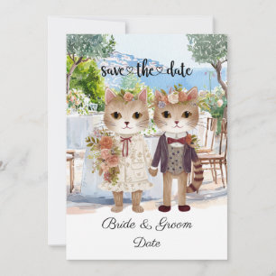 Reserve A Data Casamento de Cat com Noiva e Noiva