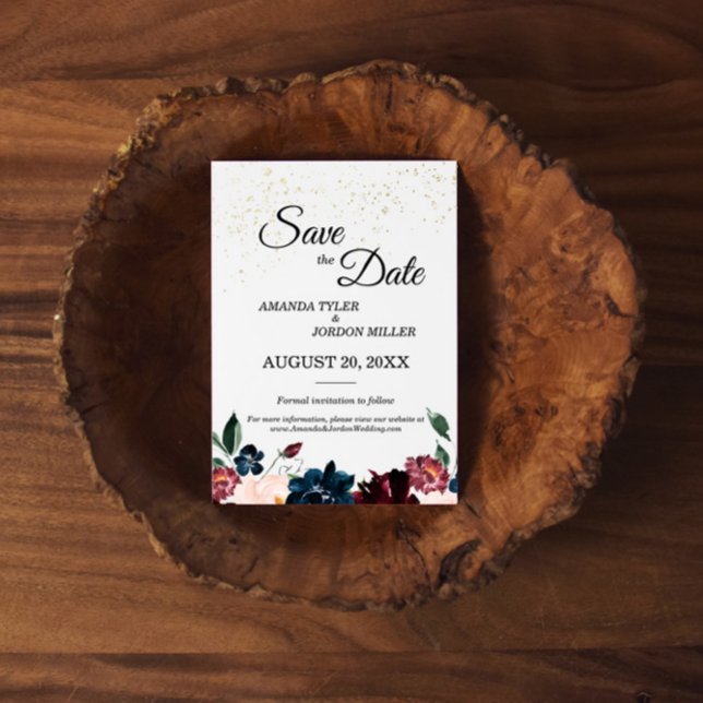 Reserve A Data Casamento De Celebração De Verão Salvar A Data (Criador carregado)