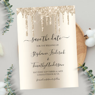 Reserve A Data Casamento de Código QR com Coleta de Champanhe