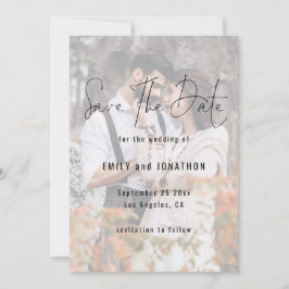 Reserve A Data Casamento de Código QR de Sobreposição de Fotograf