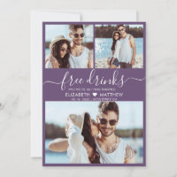 Casamento de Colagem de Fotografias com Script Pur