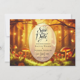 Reserve A Data Casamento de Conto de Fadas na Floresta Mágica de