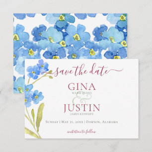 Reserve A Data Casamento de cravos e não me esqueças