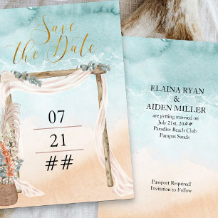 Reserve A Data Casamento de Destino Boho Beach Arbor