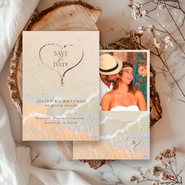 Reserve A Data Casamento de Destino Boho Rústico na Praia  (Criador carregado)