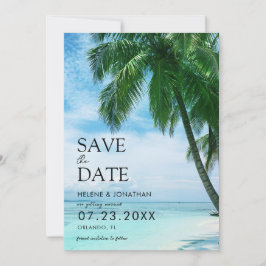 Reserve A Data Casamento de Destino de Praia de Palma Tropical