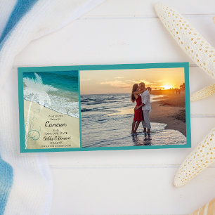 Reserve A Data Casamento de Destino de Praia Tropical