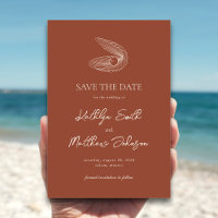 Casamento de Destino do Terraota Shell Beach Ocean