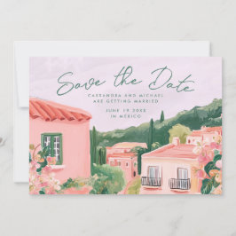 Reserve A Data Casamento de Destino em Cidade Mexicana Rosa