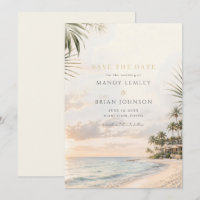Casamento de Destino Tropical Elegante na Praia