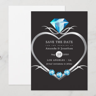 Reserve A Data Casamento de Diamante