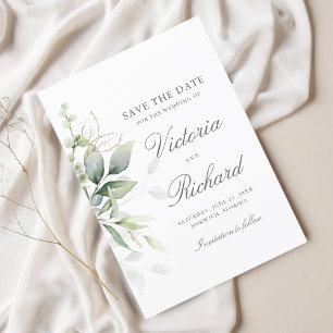 Reserve A Data Casamento de Eucalyptus, Dourado botânico