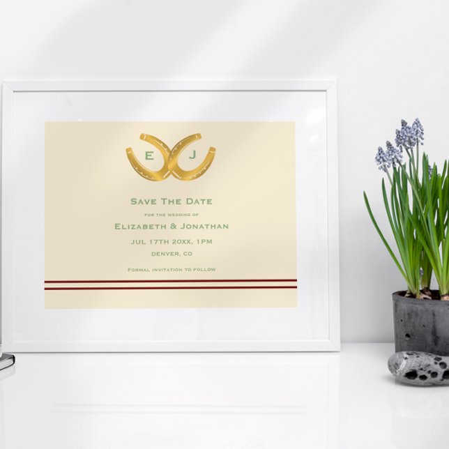 Reserve A Data Casamento de ferraduras ocidentais (Criador carregado)