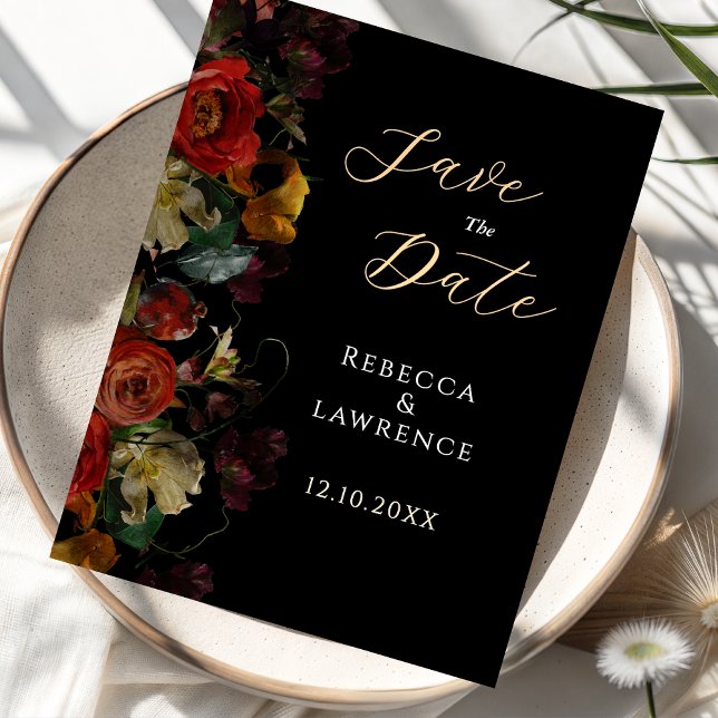 Reserve A Data Casamento de flores lésbicas e escuras (Criador carregado)