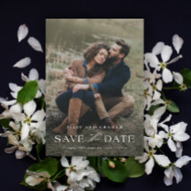 Casamento de Foto com QR Code Elegante 2 