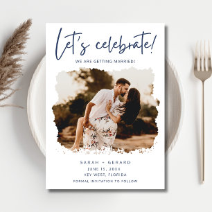 Reserve A Data Casamento de Foto de Celebração de Ler Salve a Dat