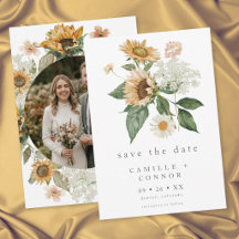 Casamento de Foto de Girassol de Flor Silvestre Fl