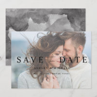 Casamento de Foto de Sobreposição de Vellum Preto