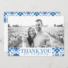 Reserve A Data Casamento de Foto do verão mediterrânico "Obrigado