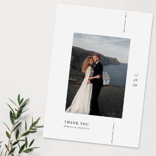 Reserve A Data Casamento de Foto Minimalista Moderna Boho