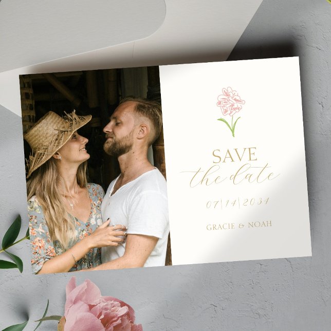 Reserve A Data Casamento de Foto por Rosa de Blush Chic (Criador carregado)