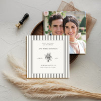 Casamento De Foto Vase Férrea De Estate Chic Black