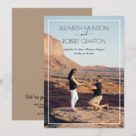 Reserve A Data Casamento de Fotografia Casual Salvar a Data