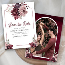 Casamento de Fotografia da Moldura Floral Escura