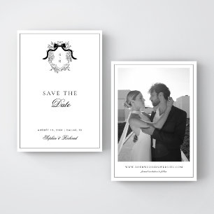 Reserve A Data Casamento de Fotografias com Arco de Fita de Fenda