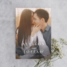 Casamento de Fotografias com Nomes Elegantes Cláss