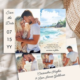 Reserve A Data Casamento de Fotografias da Beach Themed 4