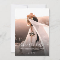 Casamento de Fotografias de Script Elegante