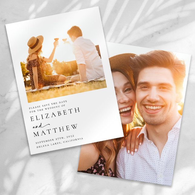 Reserve A Data Casamento de Fotografias de Script Moderno (Criador carregado)