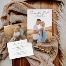 Casamento de Fotografias de Script Moderno