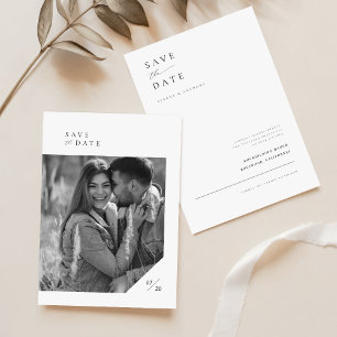 Reserve A Data Casamento de Fotografias Elegante Simples