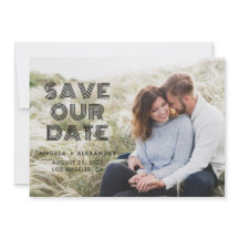 Casamento de Fotografias Geométricas Negras