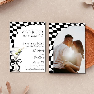 Reserve A Data Casamento de Fotografias Retro Black & White Dirty