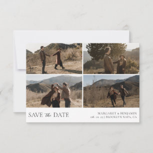 Reserve A Data Casamento de Fotografias Simples Moderno 4