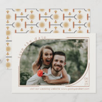 Casamento de Fotos de Arte Deco Line de Arte Elega