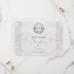 Reserve A Data Casamento De Golfinho De Branca Moderna Salva O Ca