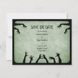 Reserve A Data Casamento de Halloween de Zombie Horror